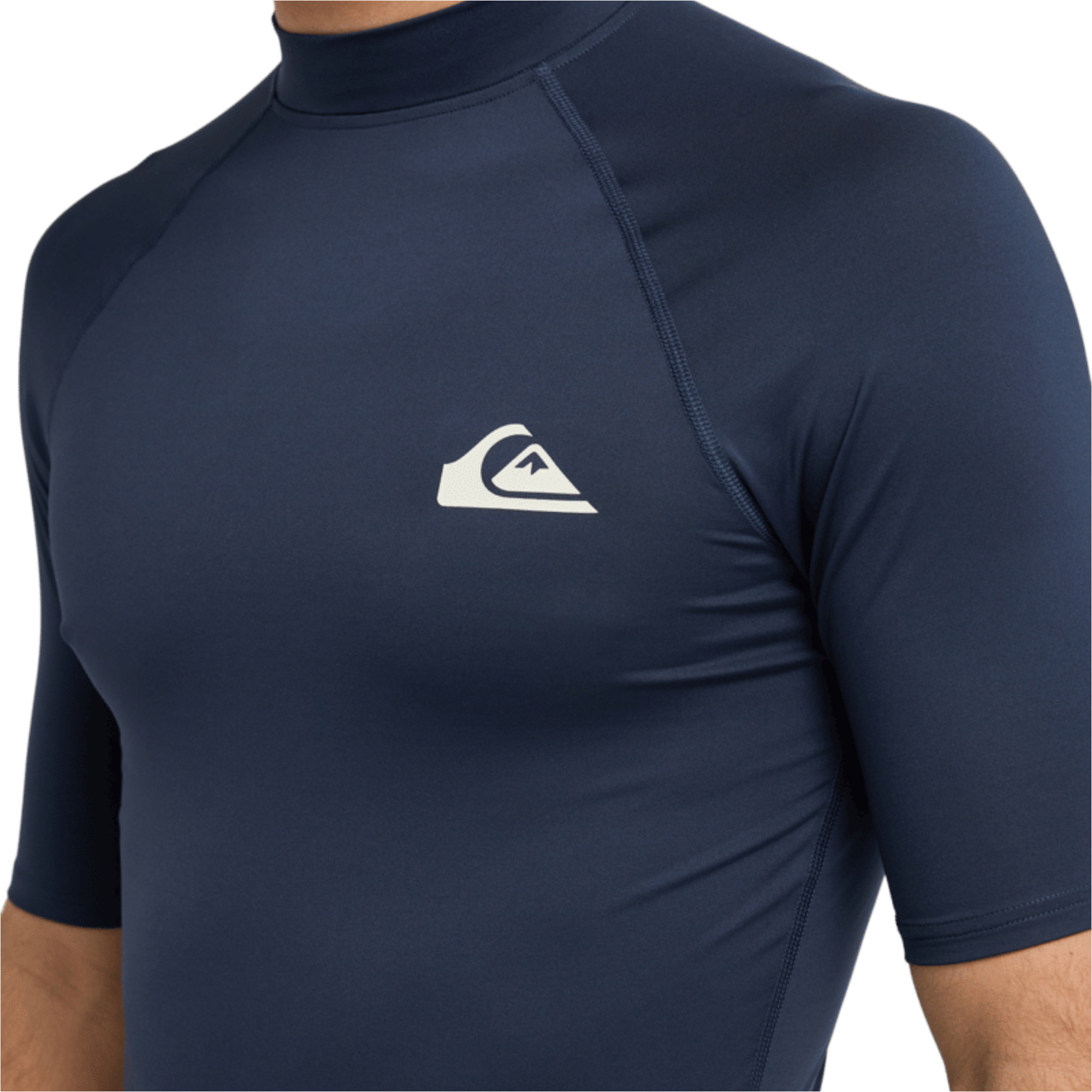 2026 Quiksilver Mens Everyday UPF50 Short Sleeve Rash Vest AQYWR03130 - Dark Navy